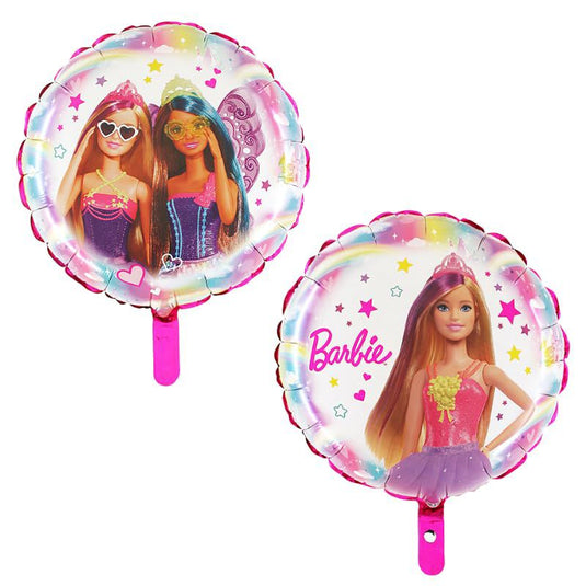 Globo metalizado Barbie 46 cm