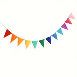 Guirnalda banderolas colores