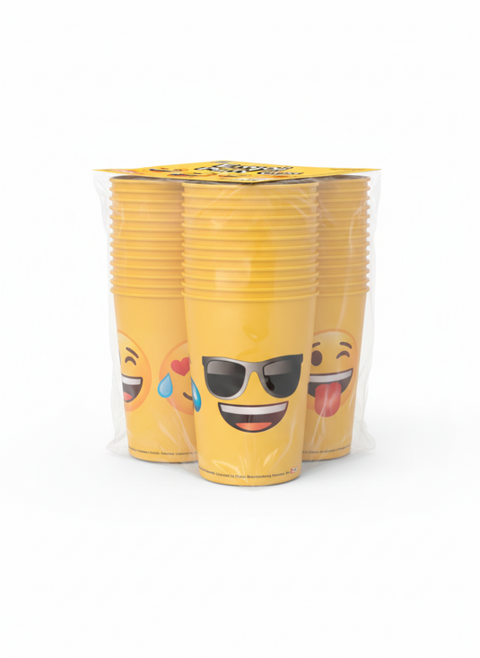 Emoji 16oz Plastic Cup