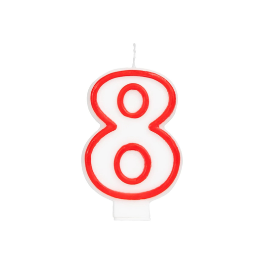 Vela deluxe número 8