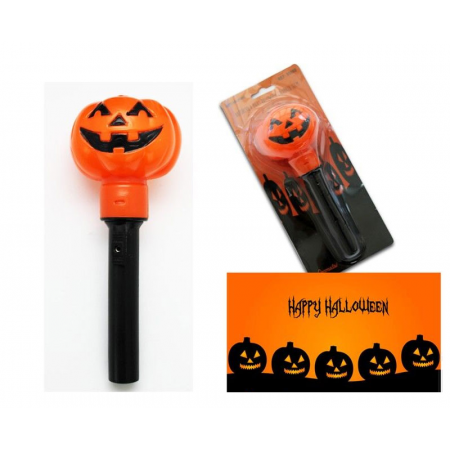 Antorcha calabaza Halloween de 22 cm