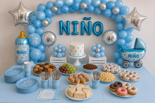 Pack Its a Boy · 30 invitados