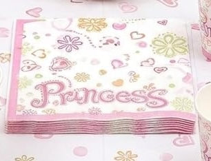 Pack de 8 servilletas Princesas
