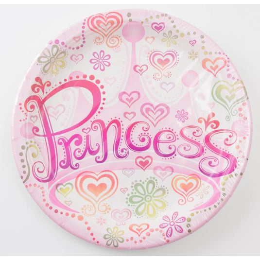 Pack de 8 platos Princesas
