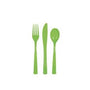 Set de 18 cubiertos verde lima