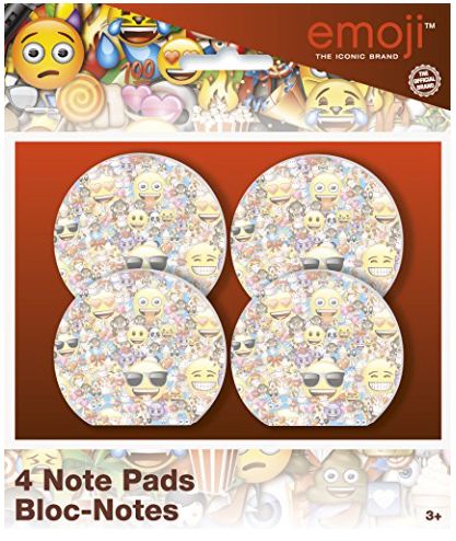 4 Emoji Shaped Notepads
