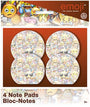 4 Emoji Shaped Notepads