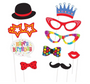 Kit para photocall Happy Birthday 10 pzas