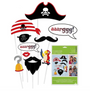 Kit para photocall Piratas 10 pzas