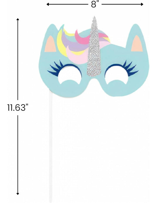 Kit photocall unicornio 10 piezas