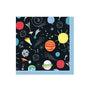 Pack de 16 servilletas espacio exterior 33x33 cm