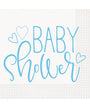 Pack de 16 servilletas baby shower boy 33x33 cm