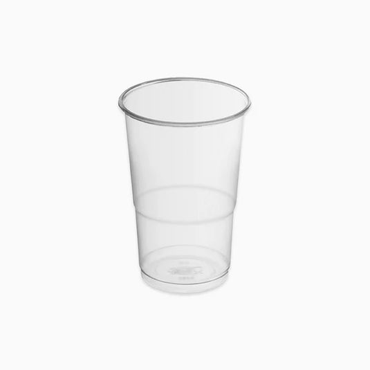 Pack de 8 vasos borde plata 300cc