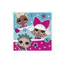 Pack de 16 servilletas LOL Sorpresa