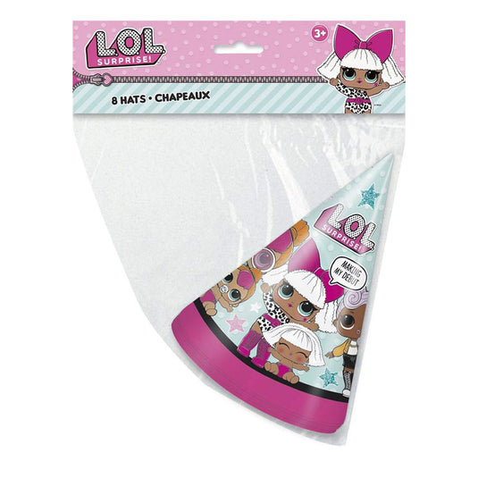 8 Gorros LOL Sorpresa