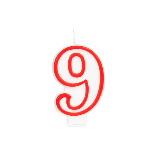 Vela deluxe número 9