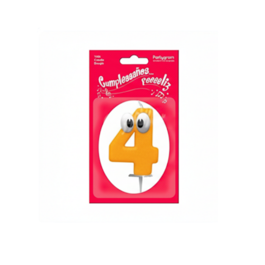 Vela Valentina número 4