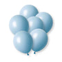 Kit 10 globos de látex macaron azul 30,5 cm