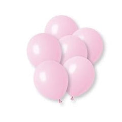 Kit 10 globos de látex macaron rosa 30,5 cm