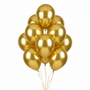 20 globos surtidos 23 cm oro