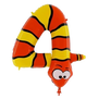 Globo metalizado animales selva infantil nº4
