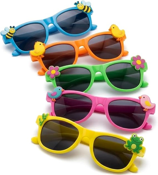 5 Gafas de Sol Infantiles Surtidas con Animales