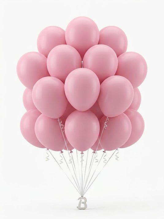 Pack 15 Globos de Látex Rosa 30,5 cm