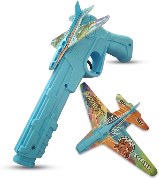 Lanzador de Aviones con 2 Aviones Planeadores