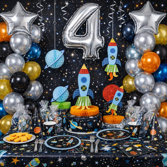 Pack Espacio exterior · 40 invitados