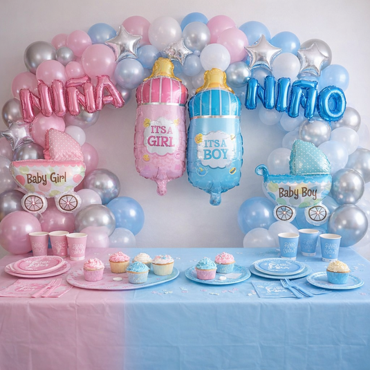 Pack Gender Reveal · 40 invitados