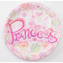 Pack de 8 platos de cartón Princesas 23 cm